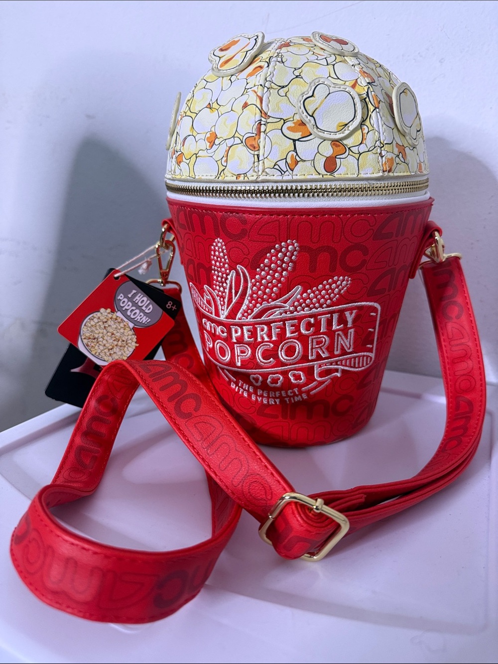 Loungefly x AMC Exclusive Popcorn Bucket Crossbody